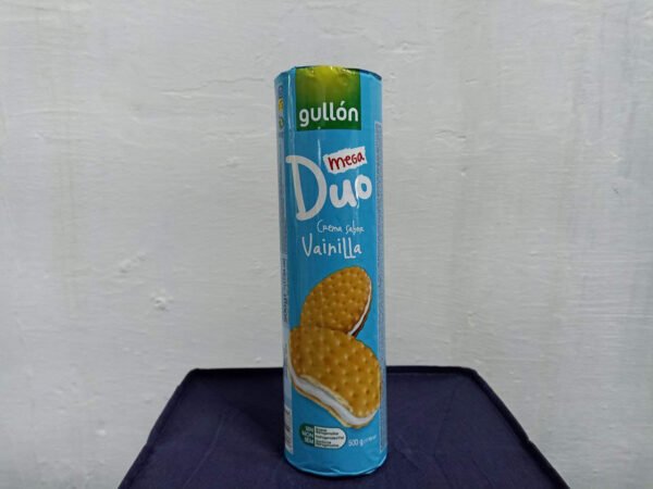 Galletas Mega Duo Vainilla De Gullón 500g